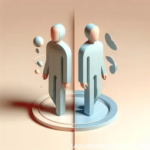 divergence entre présent et futur dans l'esprit